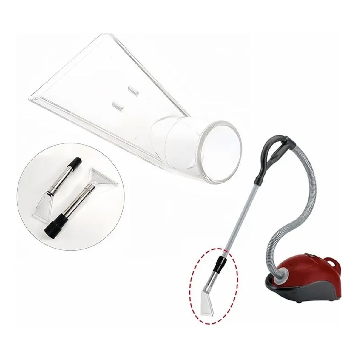 GENERICO - Boquilla Aspiradora Lavado Alfombra Corta