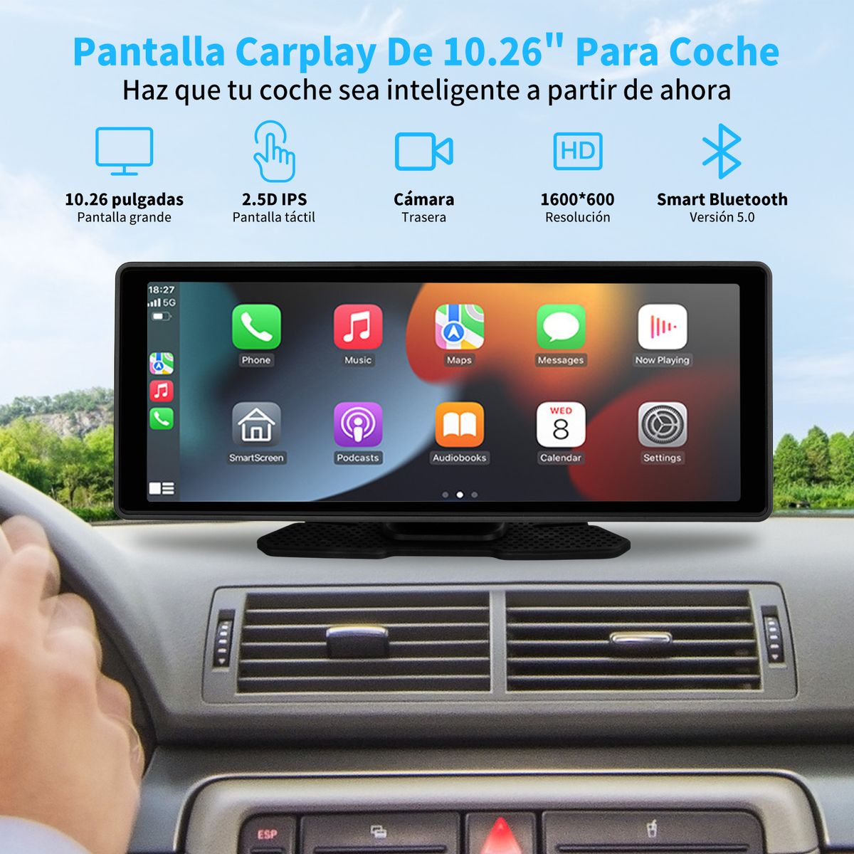 AIZO - Radio Android130gps Mirrorlink Wifi Pantalla Táctil 1026in