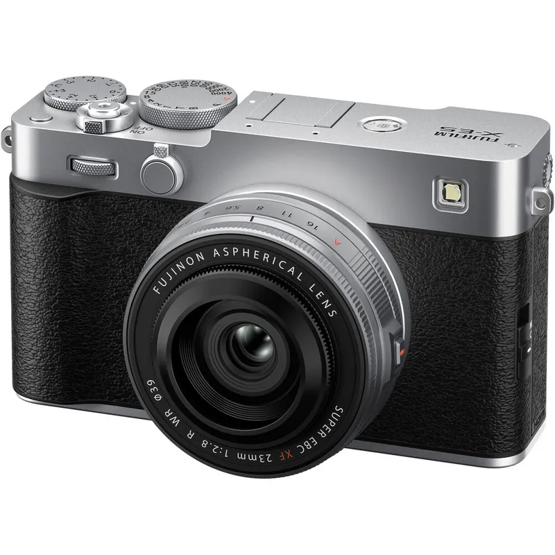 FUJIFILM - FUJIFILM X-E5 Sin Espejo Cámara kit Con XF 23mm f28 Lente - Plata
