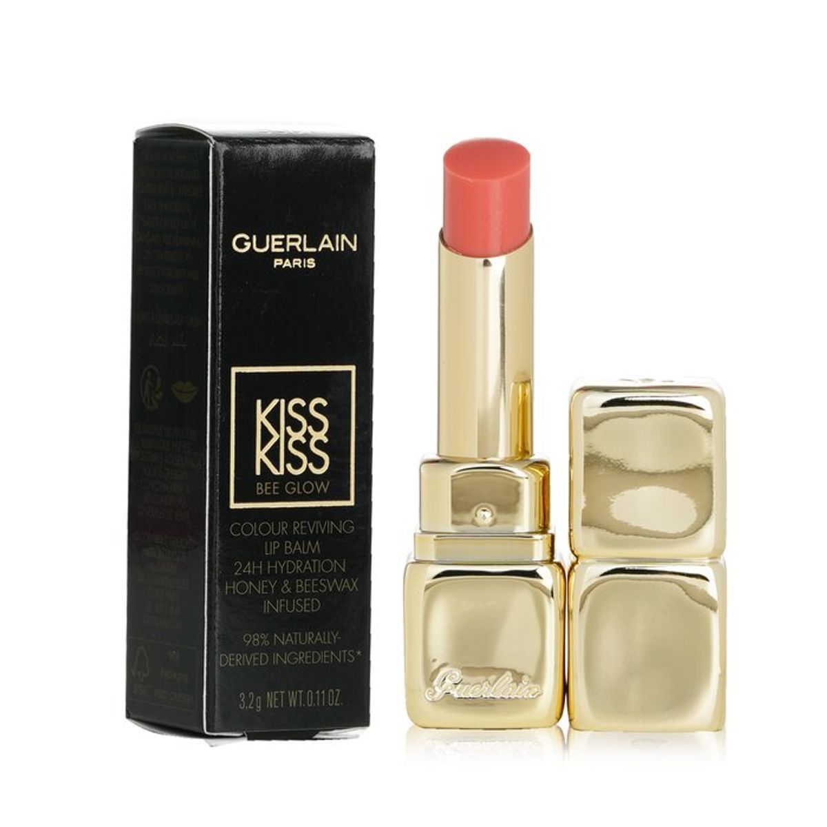 GUERLAIN - Balsamo labial KissKiss Bee Glow  309 Honey Glow 32g Guerlain