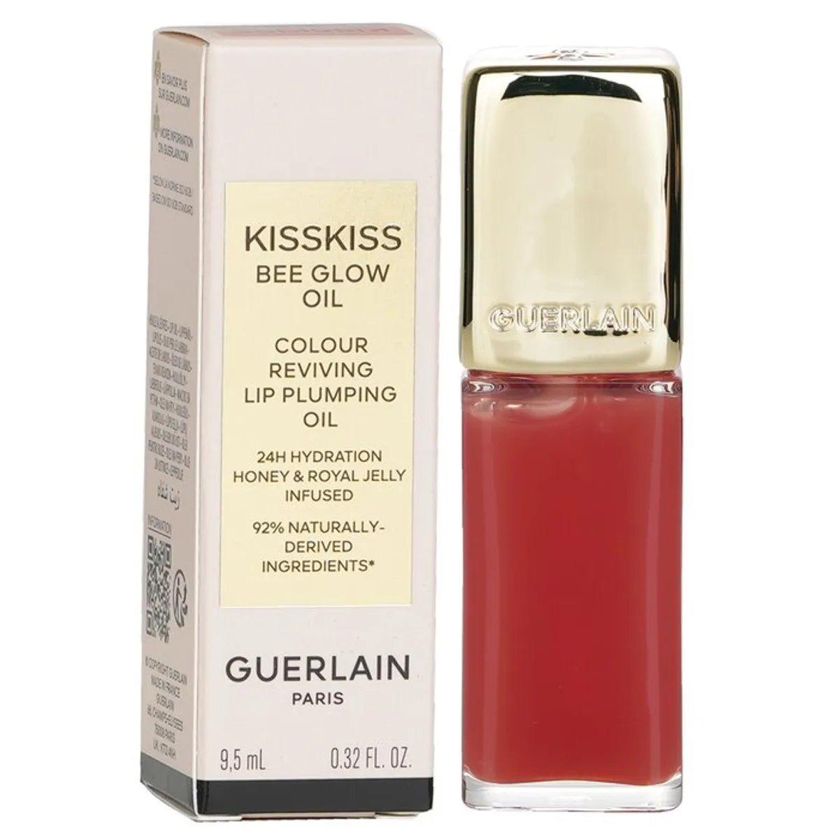 GUERLAIN - Aceite voluminizador de labios KissKiss Bee Glow Oil 309 Honey Glow 95ml Guerlain
