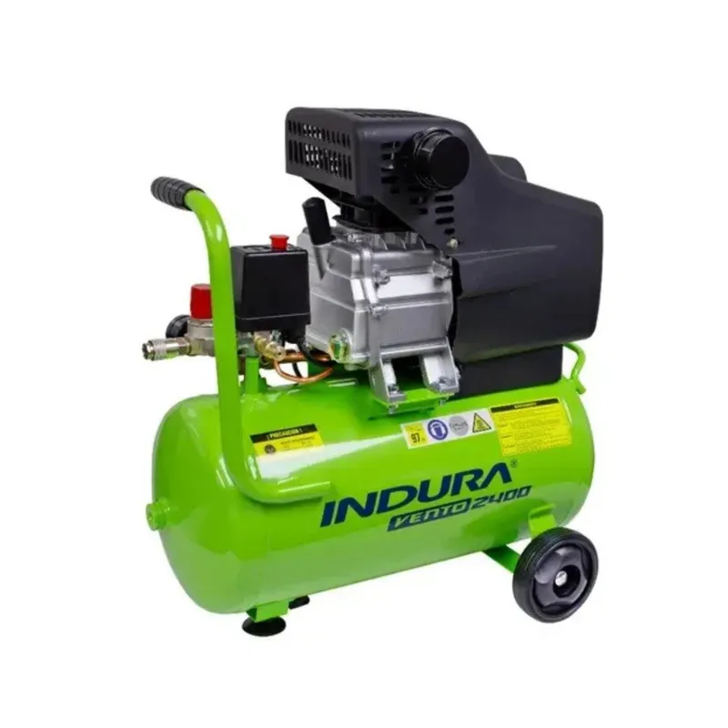 INDURA - Compresor 24 Lts Indura Vento 2400 Incluye 3 Accesorios