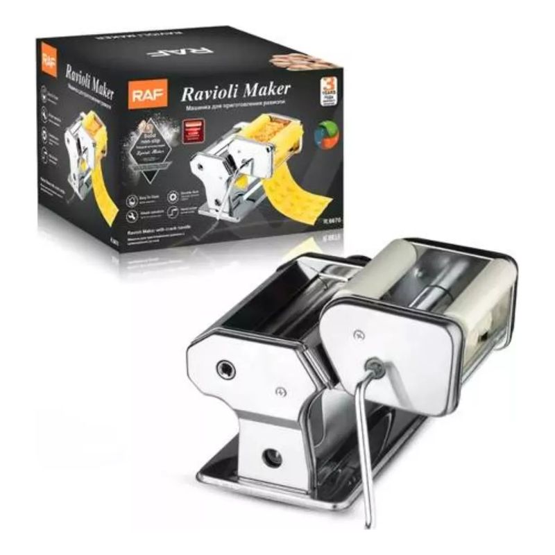 GENERICO - Máquina Para Hacer Ravioles Pasta Casera Manual - Raf R6670