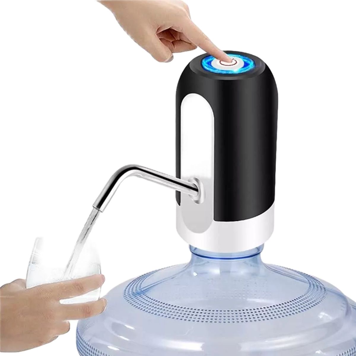 GENERICO - Dispensador Agua Eléctrico Recargable Usb Botellon Garrafon