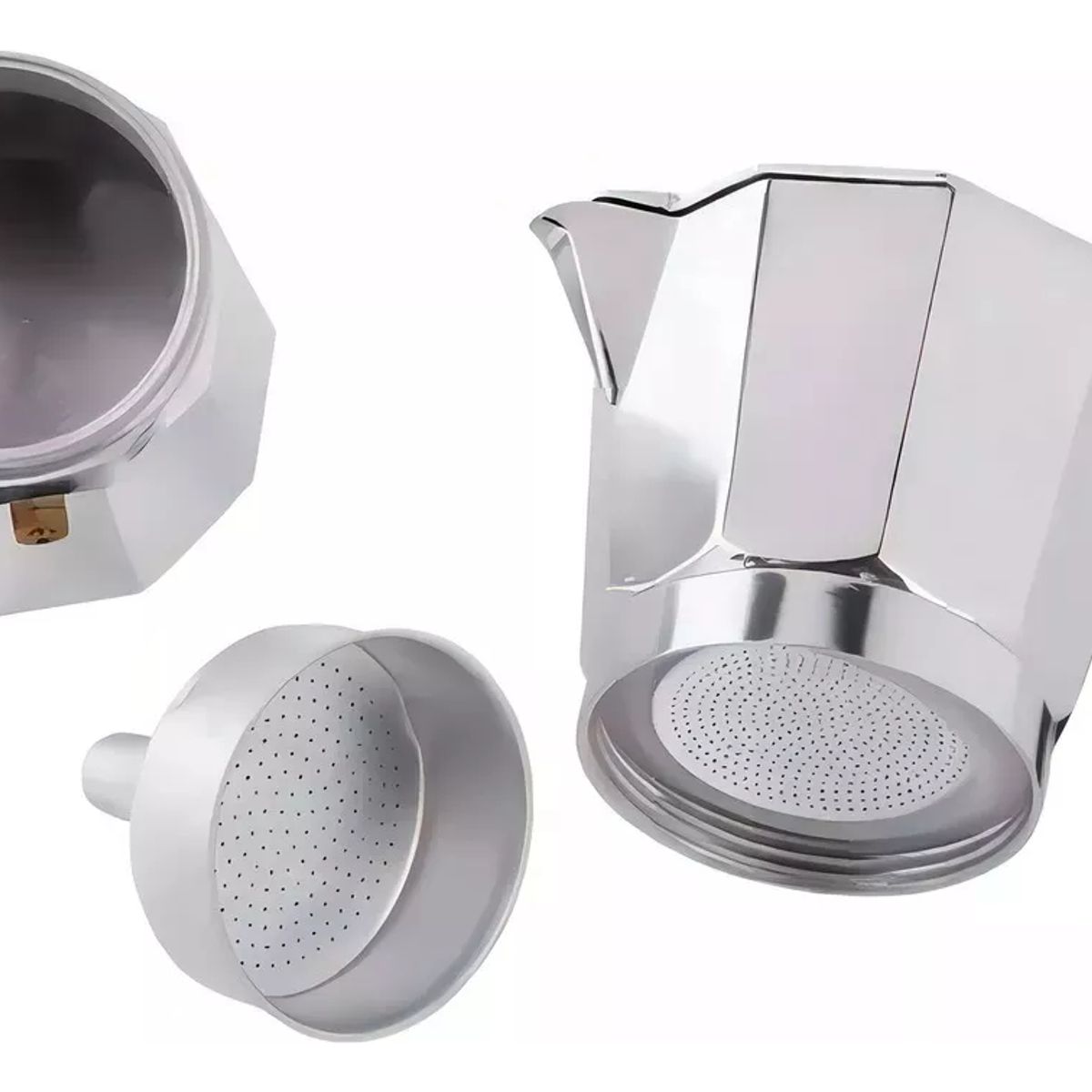 GENERICO - Cafetera Italiana 3 Tazas Haina