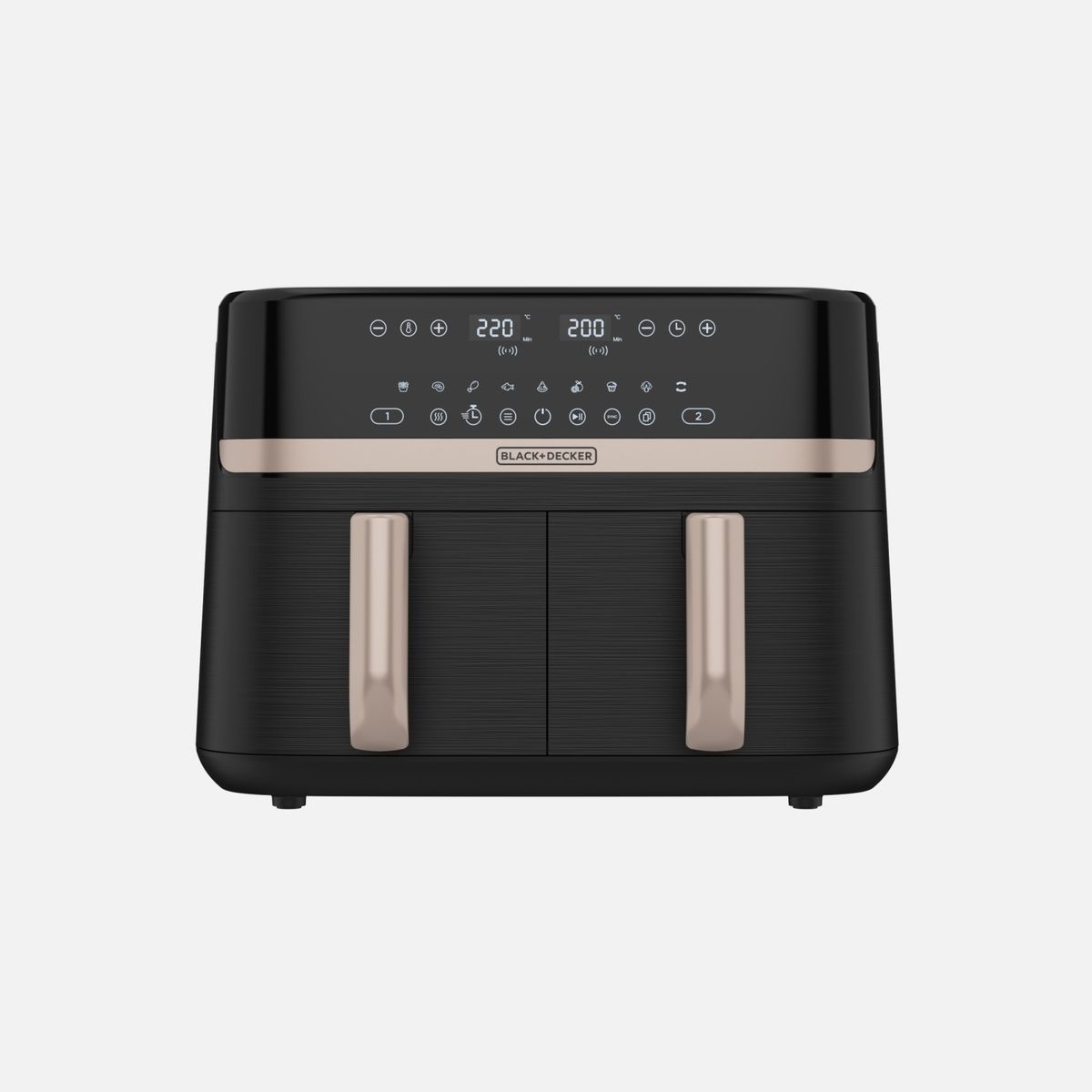 BLACK+DECKER - Freidora de Aire Dual Black+Decker Purifry 9 Litros