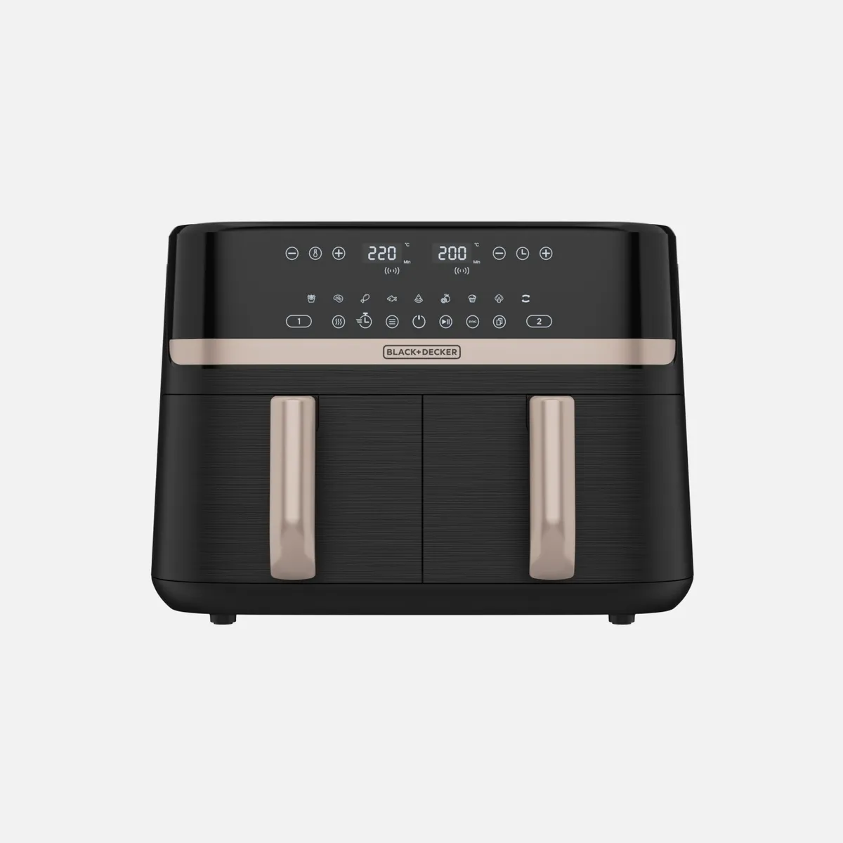 BLACK+DECKER - Freidora de Aire Dual Black+Decker Purifry 9 Litros