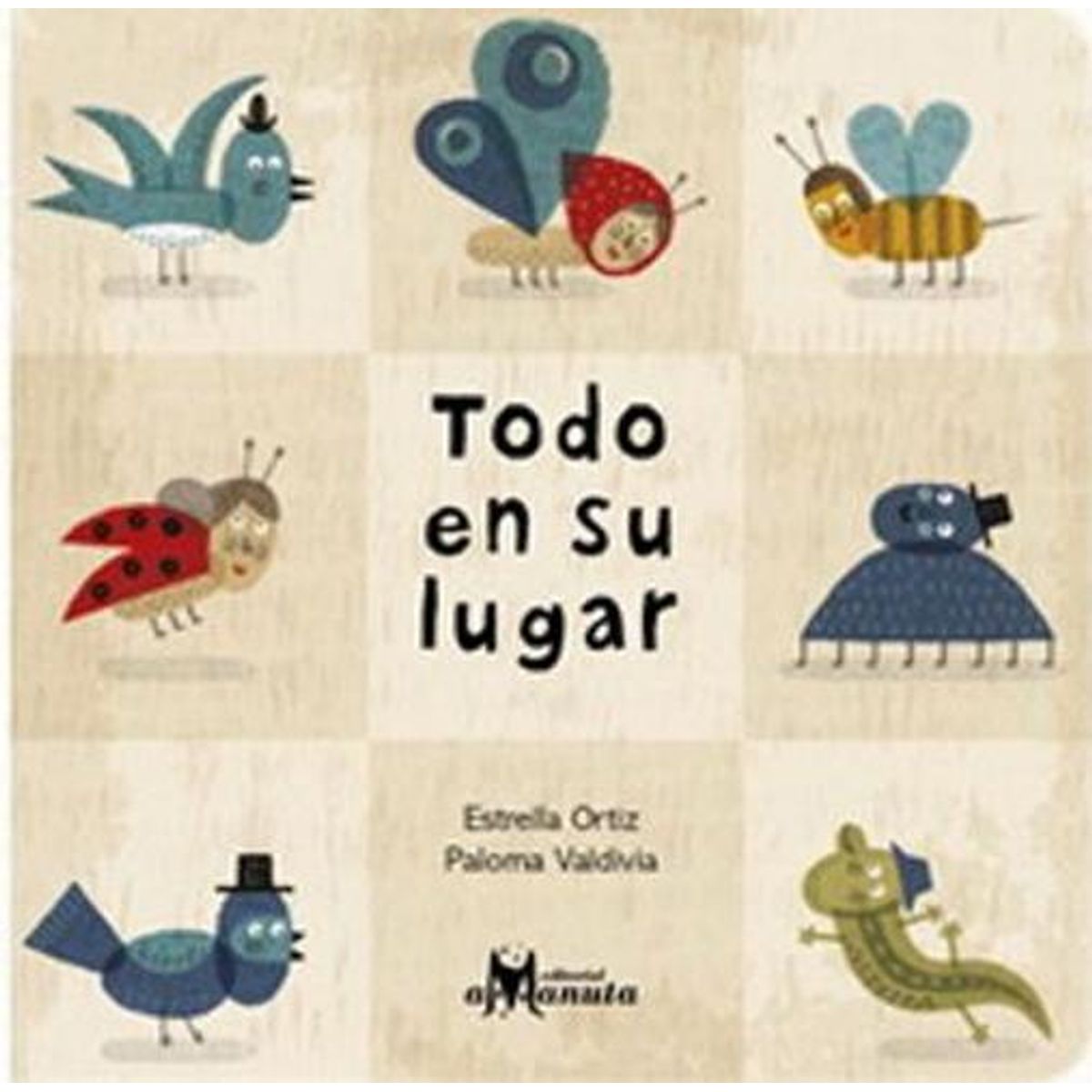 AMANUTA - Libro Todo En Su Lugar - Ortiz, Estrella