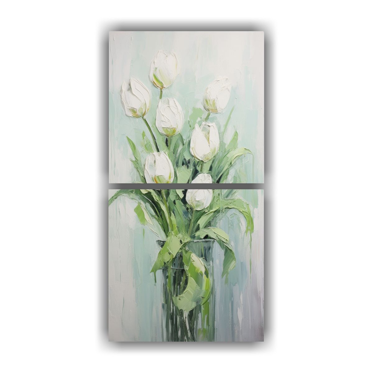 GENERICO - Cuadros Inspiración Personalidad TULIPANES 50x100 Cm