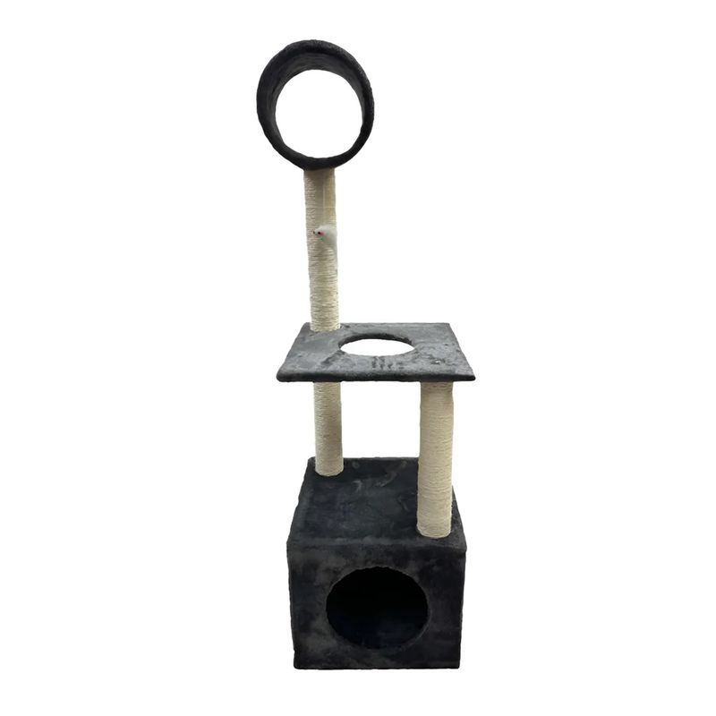 GENERICO - Torre Rascador Gatos Cuevas Plataformas Juguete Rascador