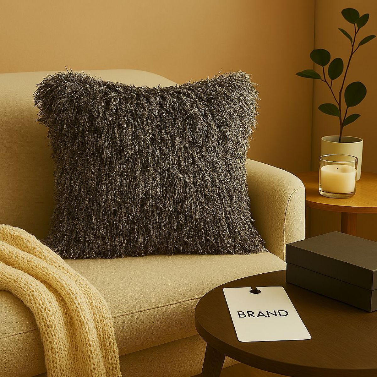 SANSSOUCI - Cojin 40x40 Trecia Color Gris