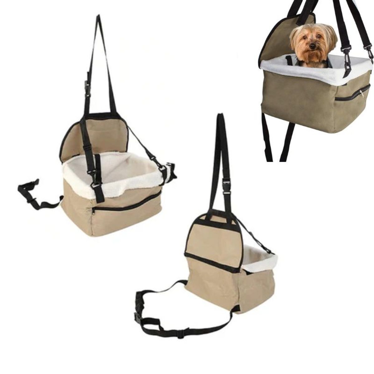 MOVI - ASIENTO DE MASCOTAS PARA  AUTO