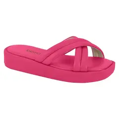BEIRA RIO - Sandalia Plataforma 2cm Mujer Eco Cuero Pink Gloss