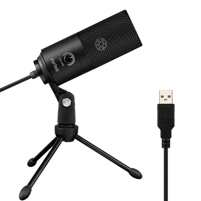 FIFINE - Micrófono Condensador Fifine K669b USB FIFINE