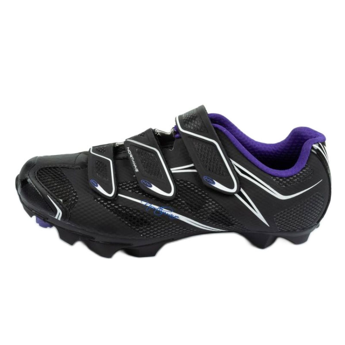 360 - Zapatillas Ciclismo Mtb Mujer Northwave® Katana Jaws Carbon Blackviolet
