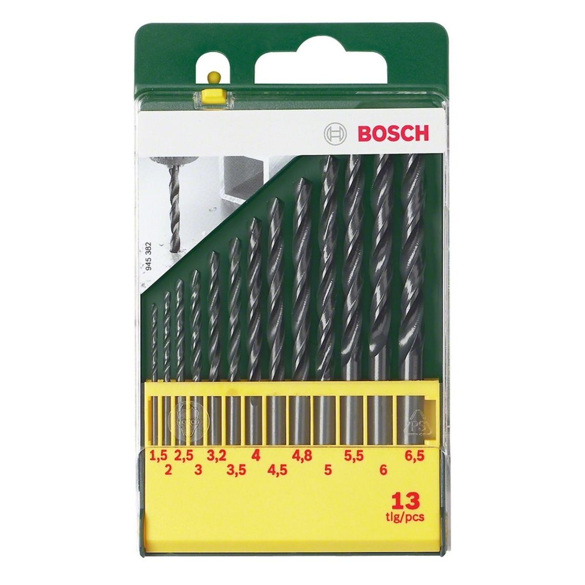 BOSCH - Set Brocas Bosch Metal 13 Pcs Hss-r (1,5-6,5mm) 2607019441