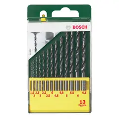 BOSCH - Set Brocas Metal 13 Pcs Hss-r (1,5-6,5mm) 2607019441