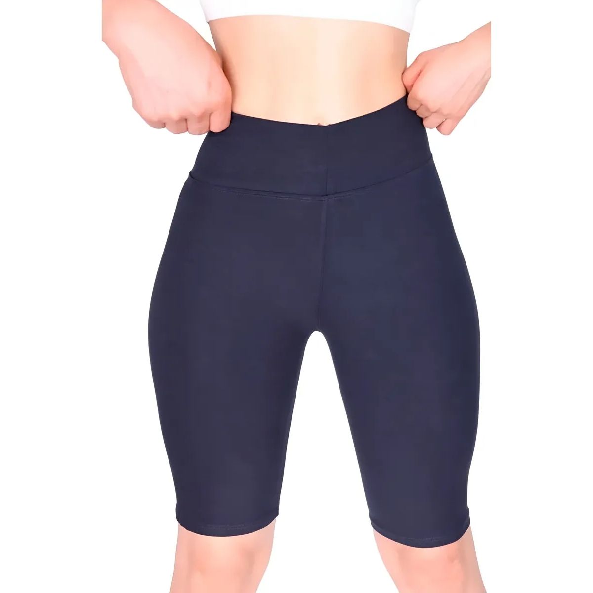 GARSIL - Calzas Cortas Biker De Algodón - Fabricación Nacional - Talla Grande