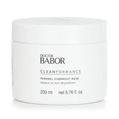 BABOR - Mascarilla Renovadora de Noche Clean Formance Tamaño Salón 200ml Doctor