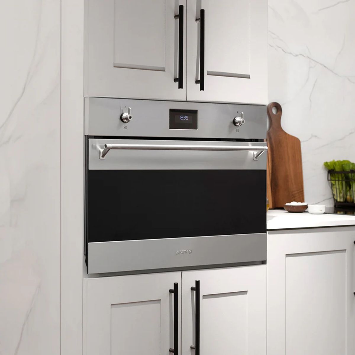 SMEG - Horno Microondas Compacto 45cm SO4301M0X Smeg