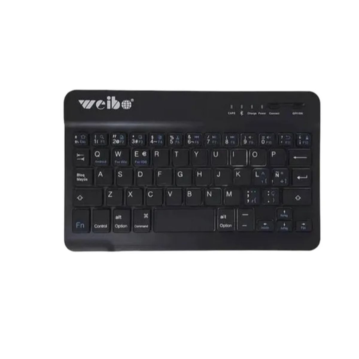 GENERICO - Teclado Mini Slim Inalámbrico Bluetooth Wb-3000 / S 11684