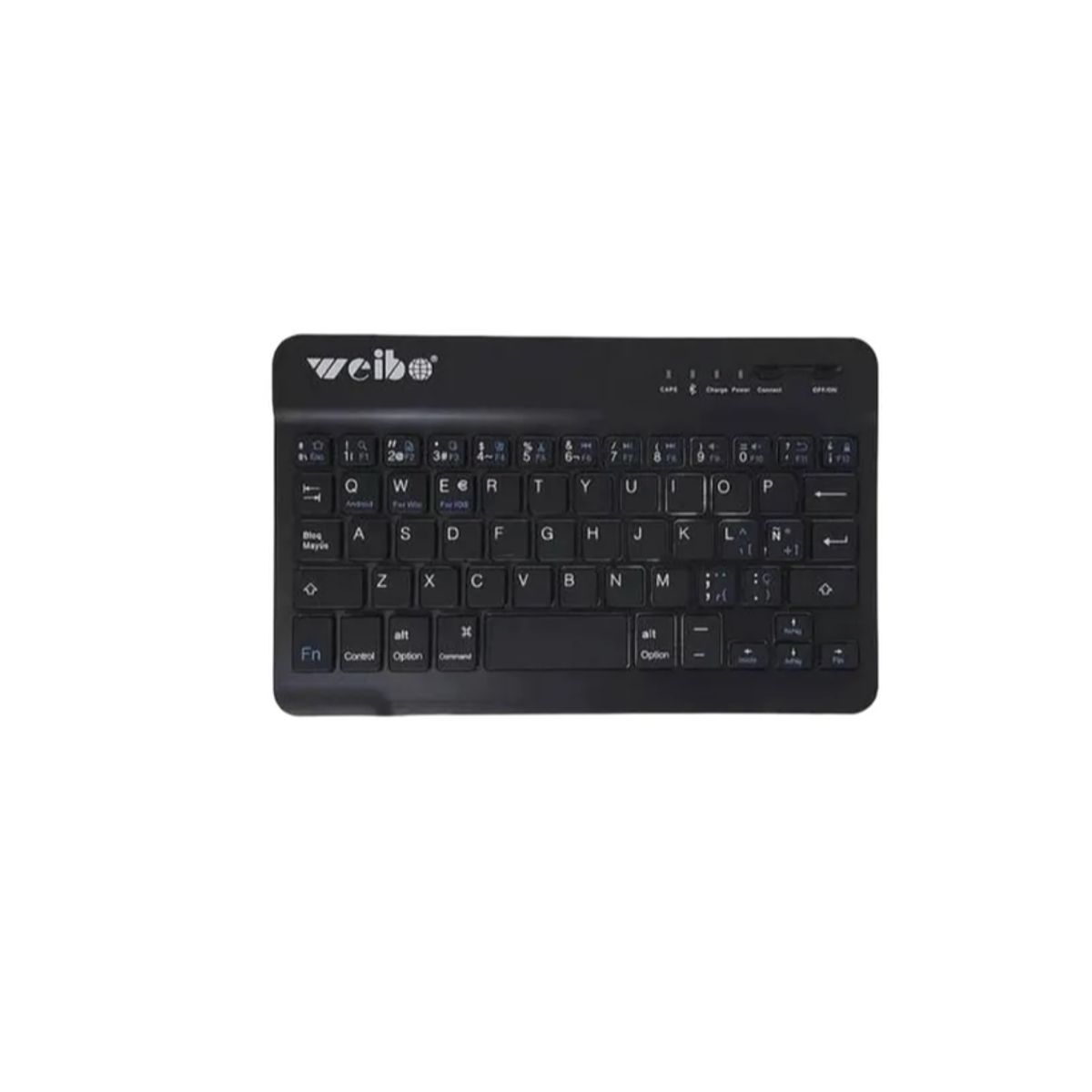 GENERICO - Teclado Mini Slim Inalámbrico Bluetooth Wb-3000 / S 11684