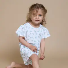 SIMPLY B - Pijama algodón botánico niña