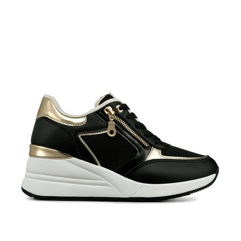WEIDE - Zapatilla Deportiva Taco Cuña Malla Mujer Weide JLL60