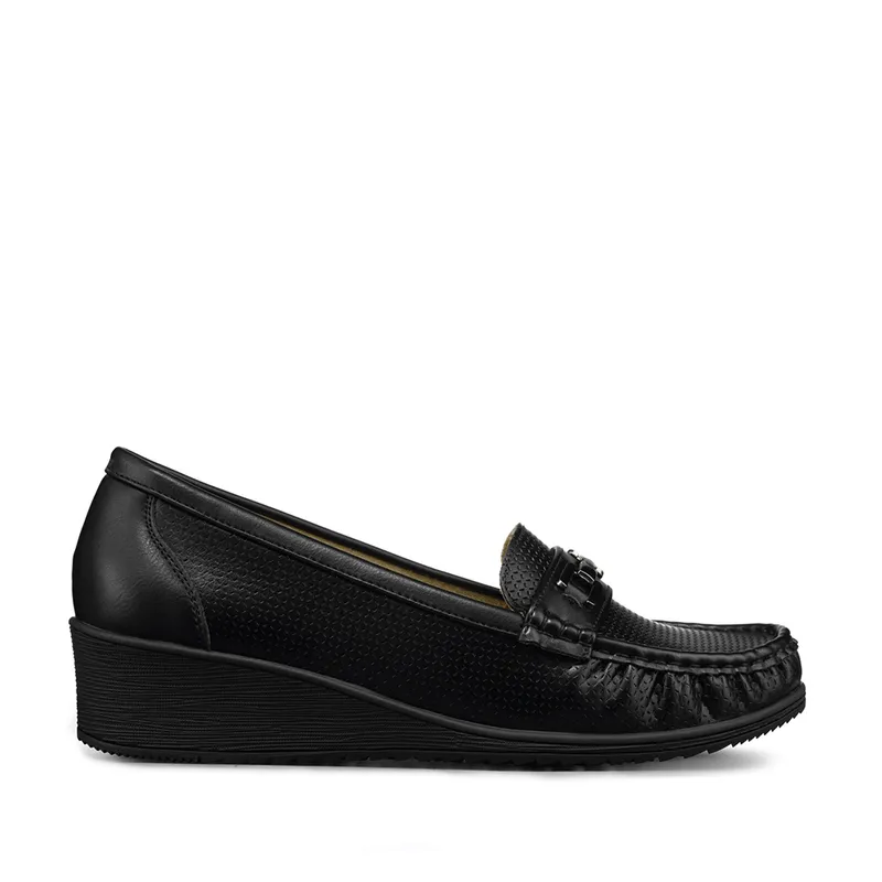 WEIDE - Mocasin Tacon Cuña Clásico Cómodo Casual Mujer Weide JS80