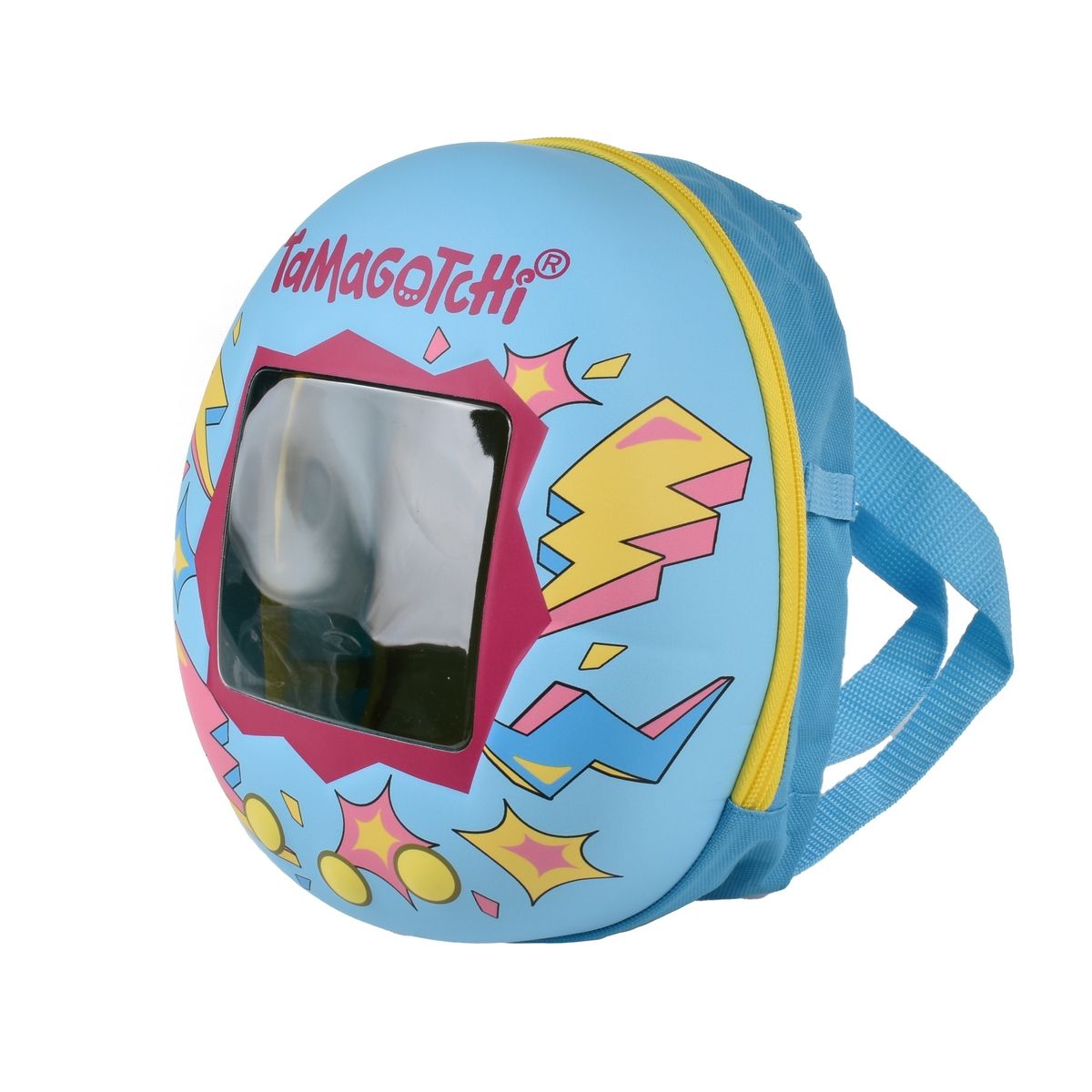 ANSALDO - Mochila con peluche compañero tamagotchi - hashizotchi