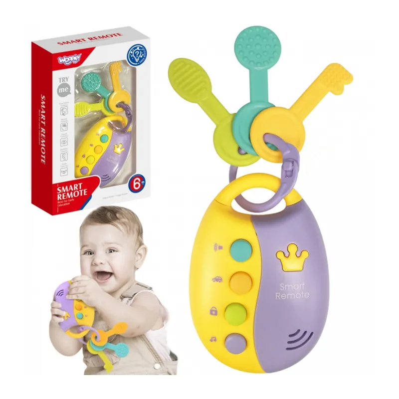 HUANGER - Sonajero Didáctico Musical Llaves y Control para Bebé