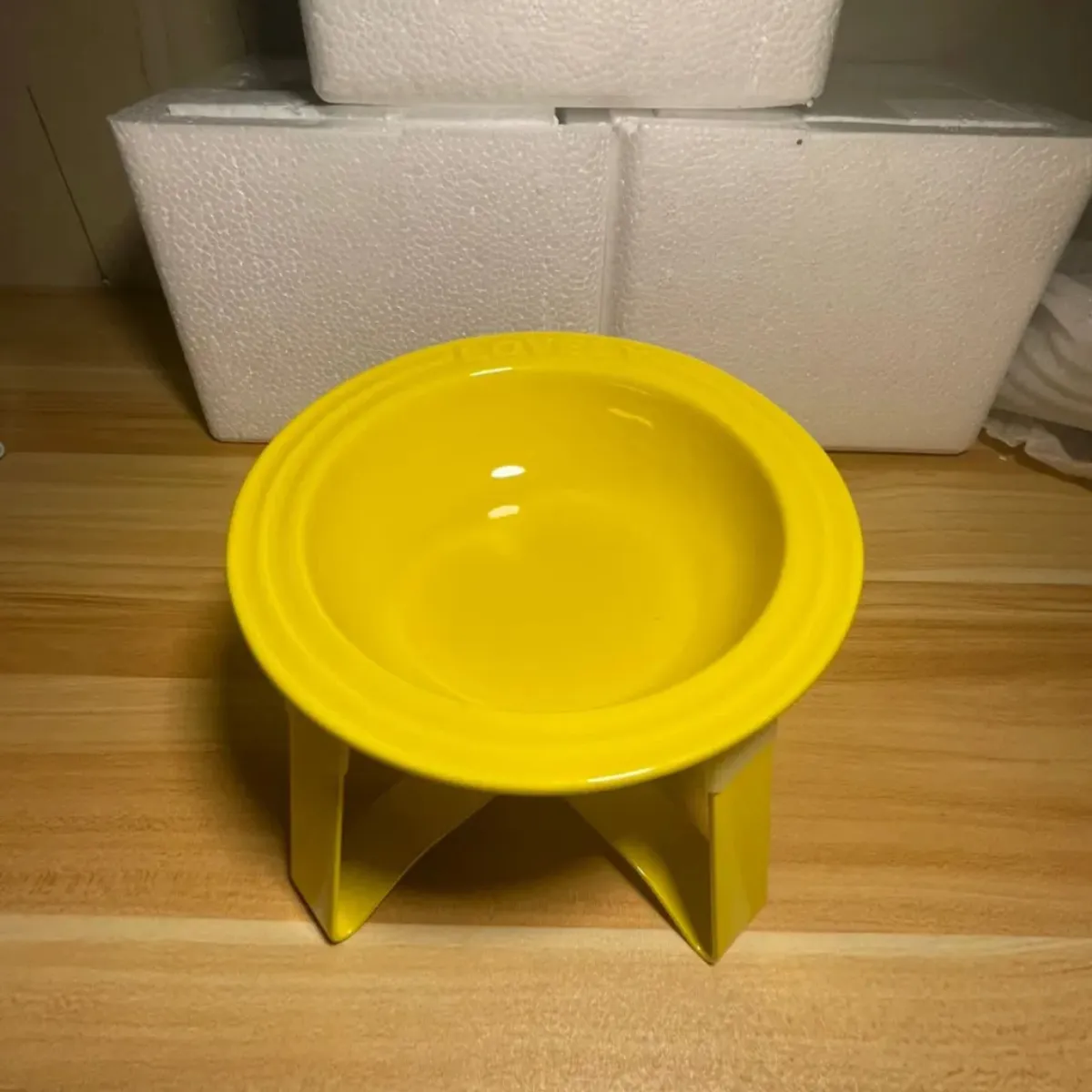 GENERICO - Plato de Cerámica Talla S Alto Para Mascota Gato Perro Pequeño