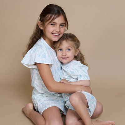 Imagen 2 del producto Pijama corto bajo del mar niña