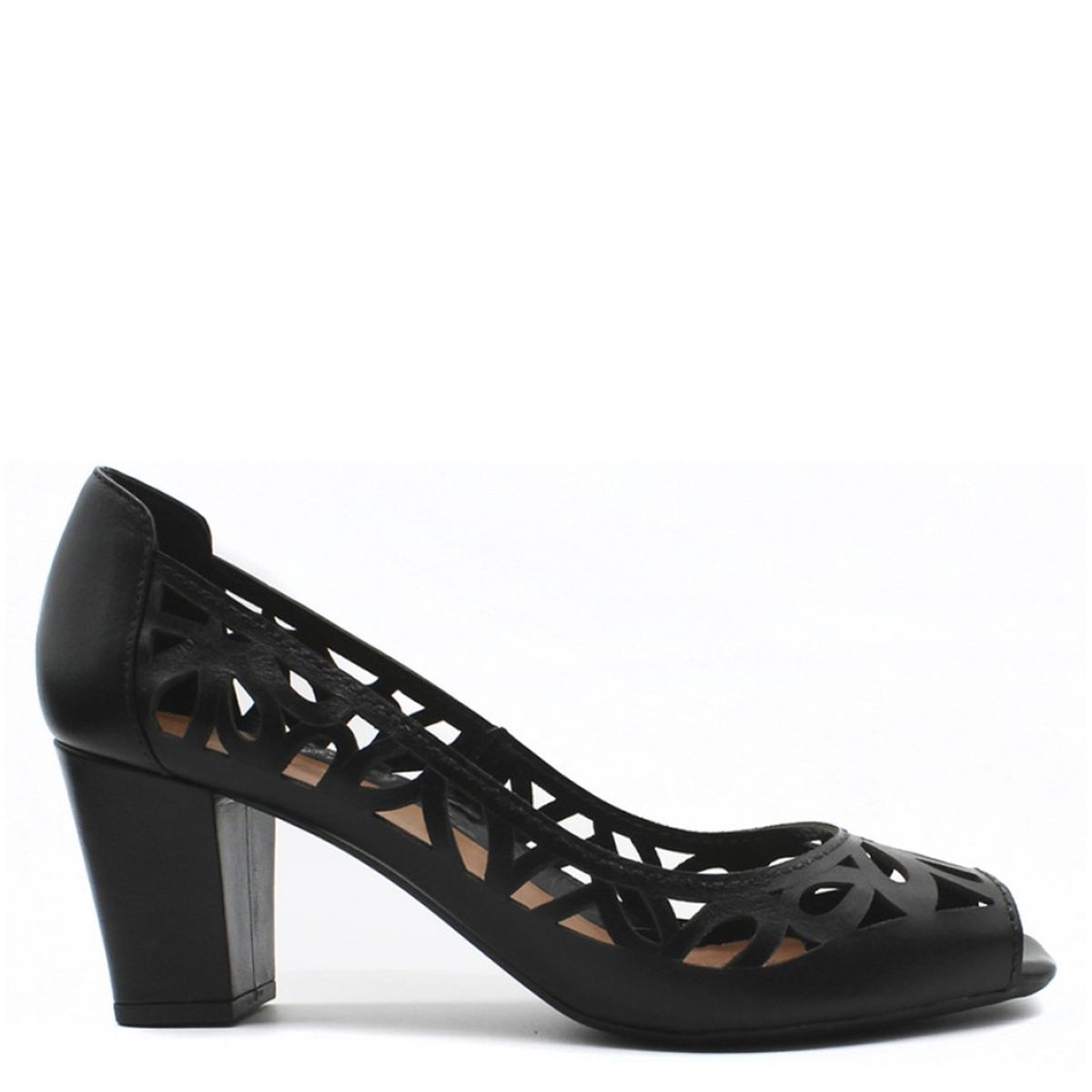 BE FLEX - Zapato Mujer Cuero Negro