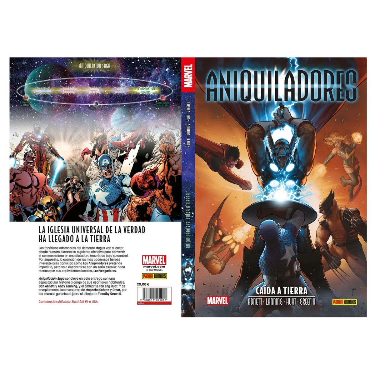 PANINI - Aniquilación Saga N°28 - Aniquiladores Caída a Tierra