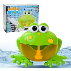 GENERICO - Rana Juguete Infantil Para Baño Con Lanzador De Burbujas Automático
