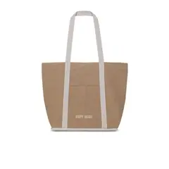 WAPPY TIENDA - Bolso Playa Con Compartimento Para Vaciar Arena Camel Wappy