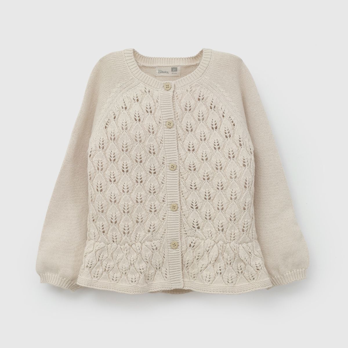 COLLOKY - Chaleco Niña Beige 57967 Colloky