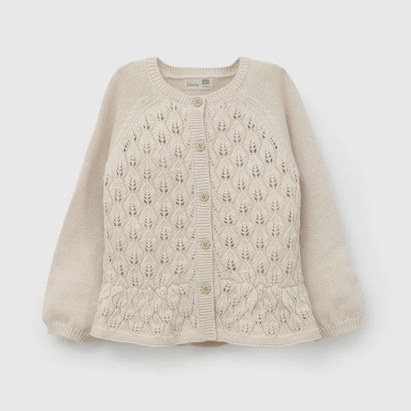 COLLOKY - Chaleco Bebé niña Beige 57967 Colloky