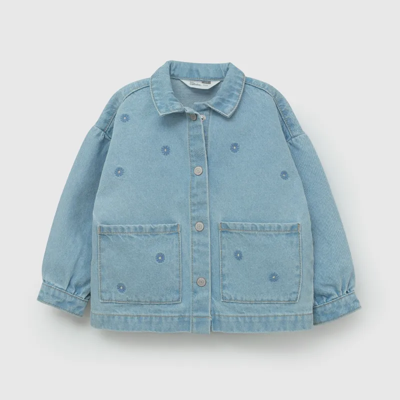 COLLOKY - Chaqueta Bebé niña Celeste 57968 Colloky