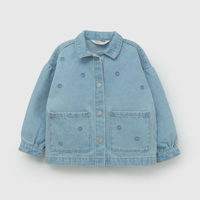 COLLOKY - Chaqueta Bebé niña Celeste 57968 Colloky