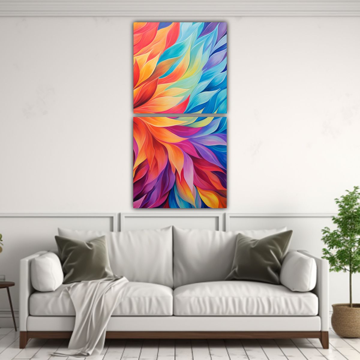 GENERICO - Cuadros Fotografía De Arte Urbano Patrones 60x120 Cm