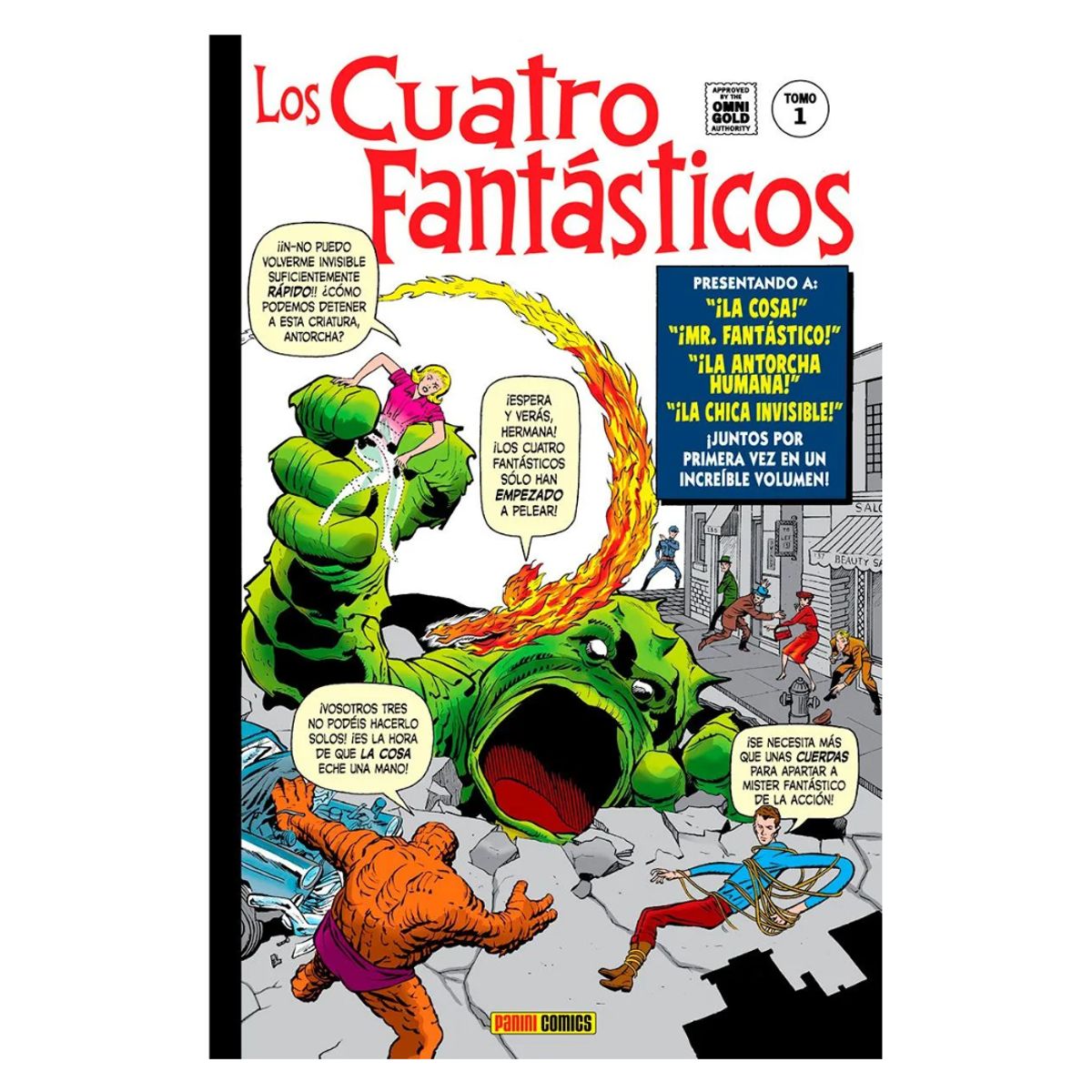 PANINI CHILE - Marvel Gold - Los Cuatro Fantásticos N°1