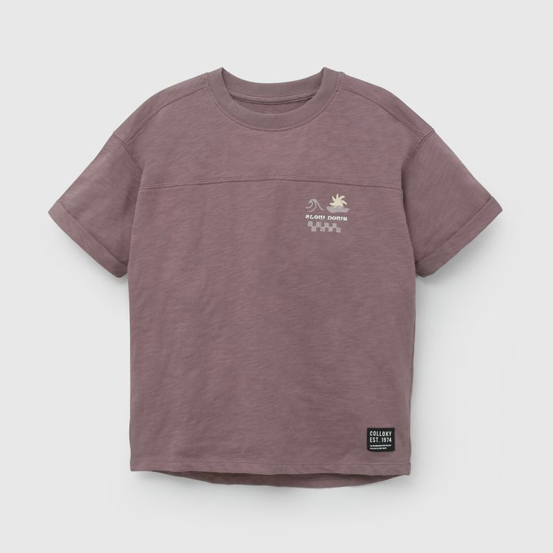 COLLOKY - Polera Niño Morado 58020 Colloky