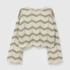 COLLOKY - Sweater para Niña Verde