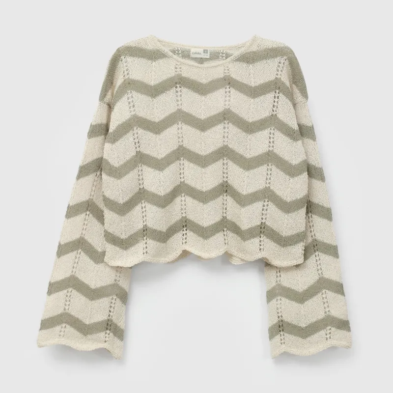 COLLOKY - Sweater Niña Verde 58041 Colloky