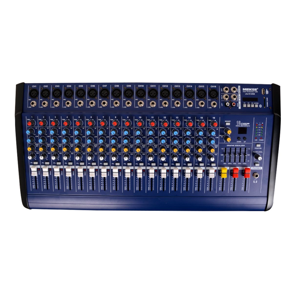 MEKSE - CONSOLA MIXER 16CH BLUETOOTH UKS-16USB MEKSE