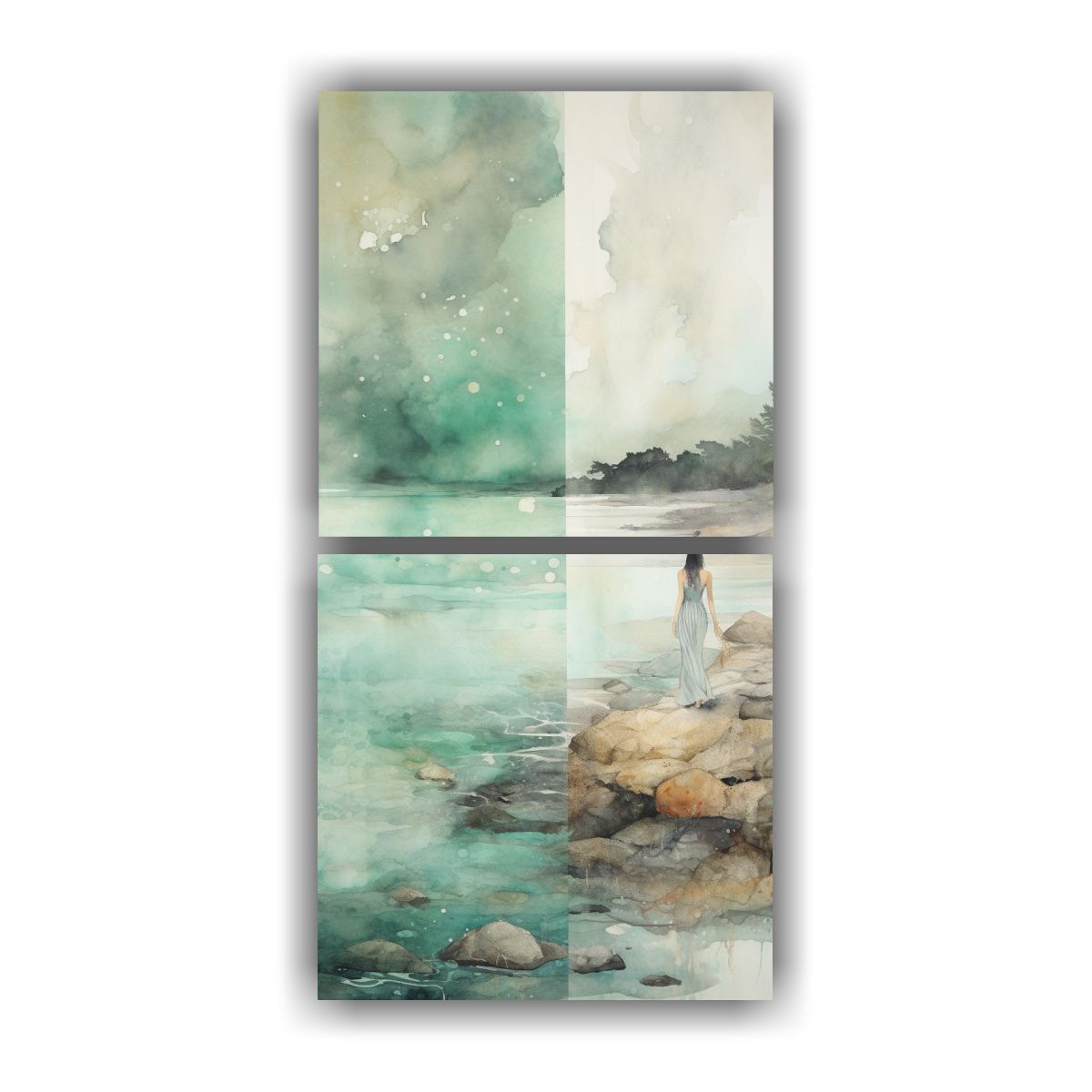 GENERICO - Pintura De Vanguardia Cultural Con Colores 30x60 Cm