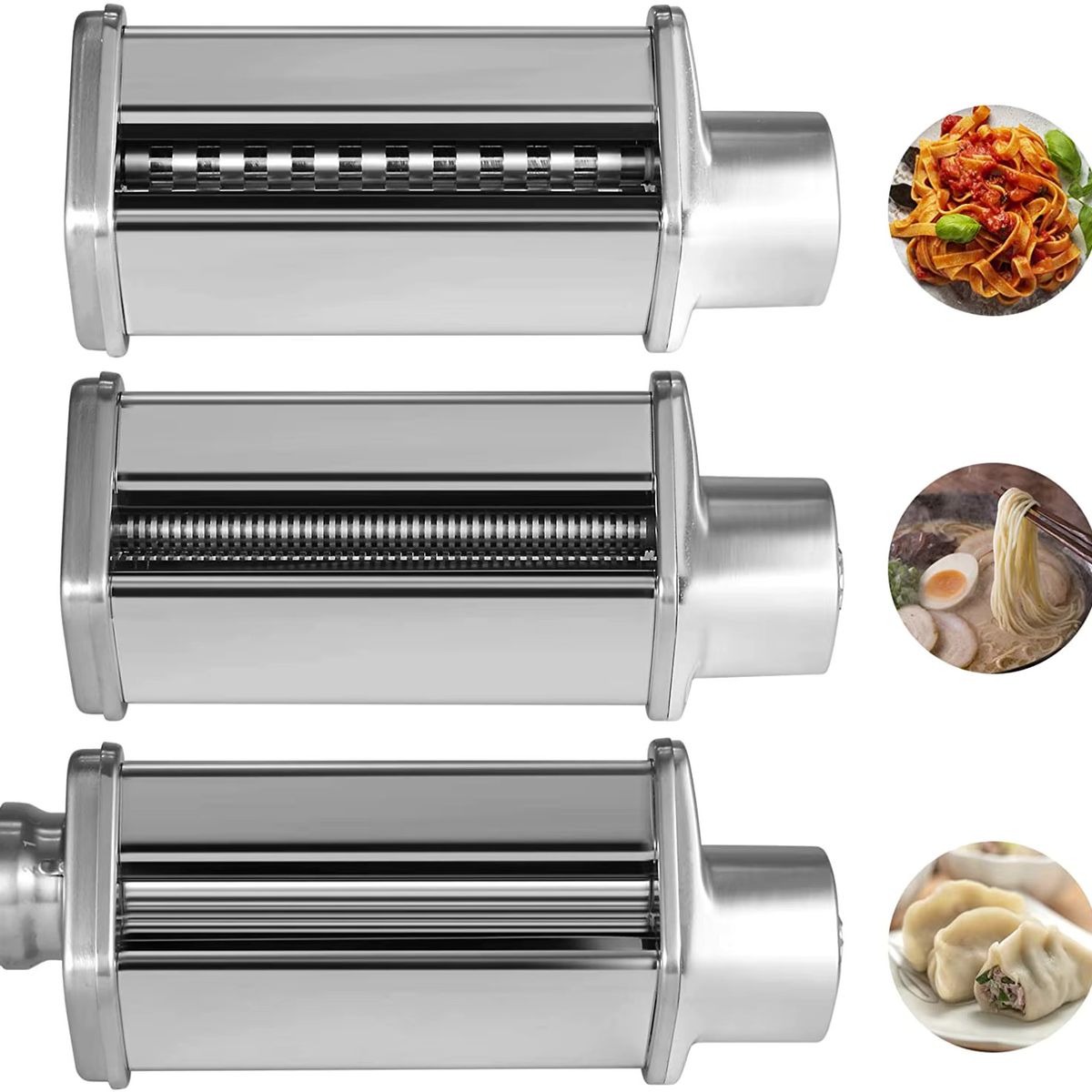 GENERICO - Set 3 Accesorios Pasta  para KitchenAid