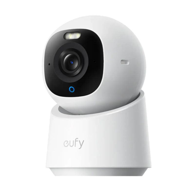 EUFY - Eufy Indoor Cam E30 4K Cámara de Seguridad WiFi 360° con IA Blanca